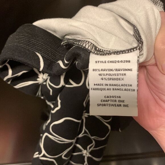 Jules & Leopold Black and white designer slacks size SMALL - Picture 4 of 10